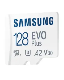 Alternative view of Карта памет Samsung EVO Plus, microSDXC, UHS-I, 128GB, Адаптер