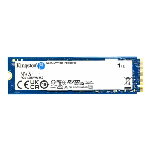 SSD диск KINGSTON NV3 M.2-2280 PCIe 4.0 NVMe 1000GB