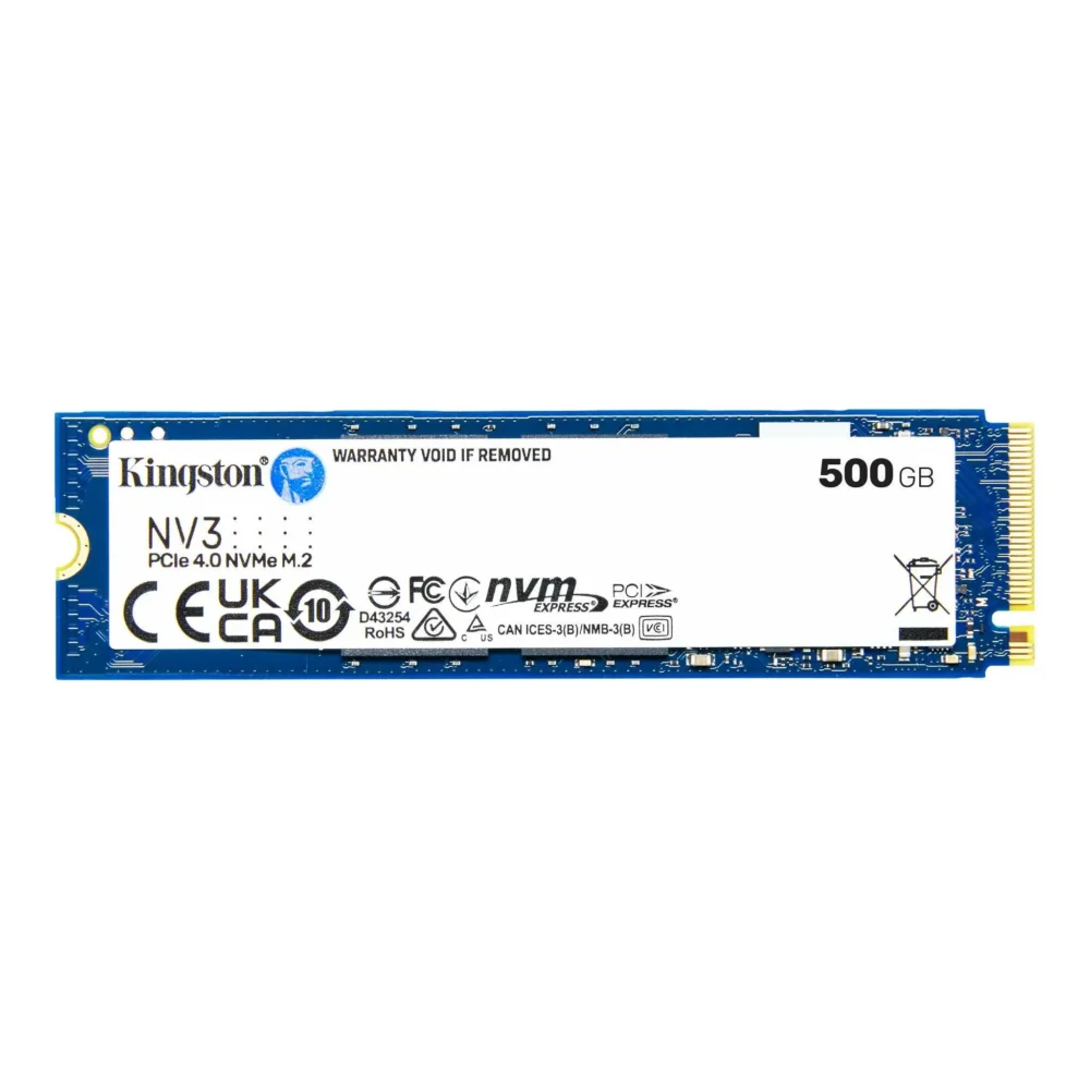 SSD диск KINGSTON NV3 M.2-2280 PCIe 4.0 NVMe 500GB