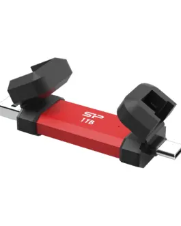 Alternative view of Външен SSD диск Silicon Power DS72 Red - 1TB