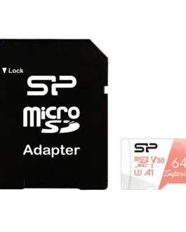 Alternative view of Карта памет Silicon Power Superior 64GB, microSDXC, Class 10, SD Adapter