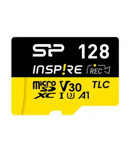 Карта памет Silicon Power Inspire 128GB microSDXC Class 10 SD Adapter