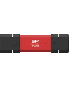Външен SSD диск Silicon Power DS72 Red - 250GB