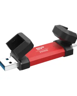 Alternative view of Външен SSD диск Silicon Power DS72 Red - 250GB