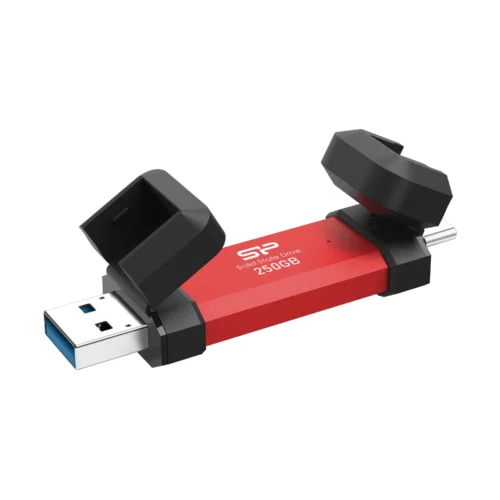 Alternative view of Външен SSD диск Silicon Power DS72 Red - 250GB