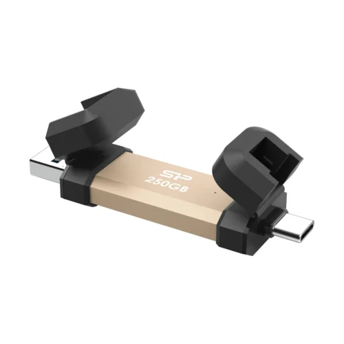 Alternative view of Външен SSD диск Silicon Power DS72 Gold - 250GB