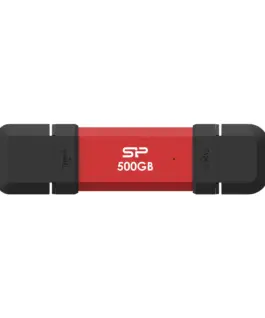 Външен SSD диск Silicon Power DS72 Red - 500GB