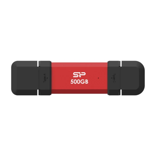 Външен SSD диск Silicon Power DS72 Red - 500GB