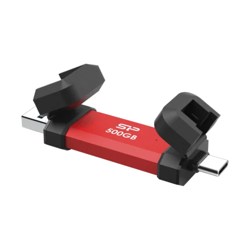 Alternative view of Външен SSD диск Silicon Power DS72 Red - 500GB