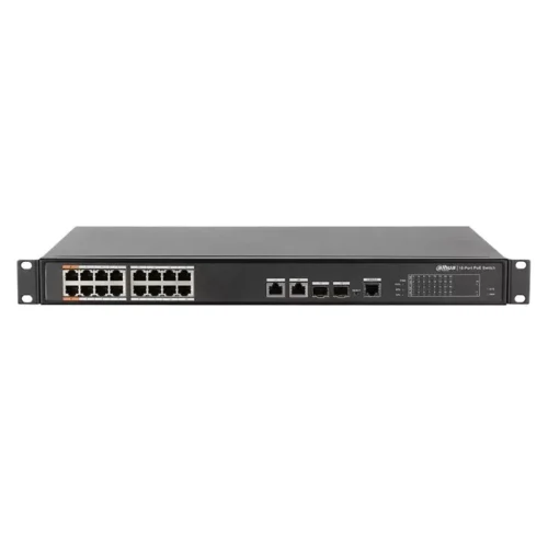 Суич Dahua PFS4218-16ET-240 16 портов управляем PoE Gigabit