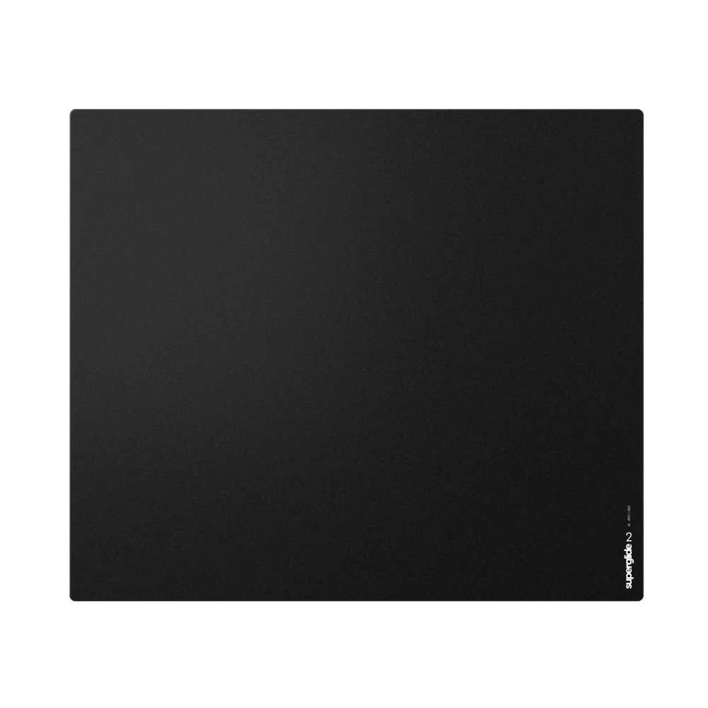 Superglide професионален стъклен геймърски пад за мишка Gaming Glass Mousepad Superglide Pad v2 XL Black - 490 x 420
