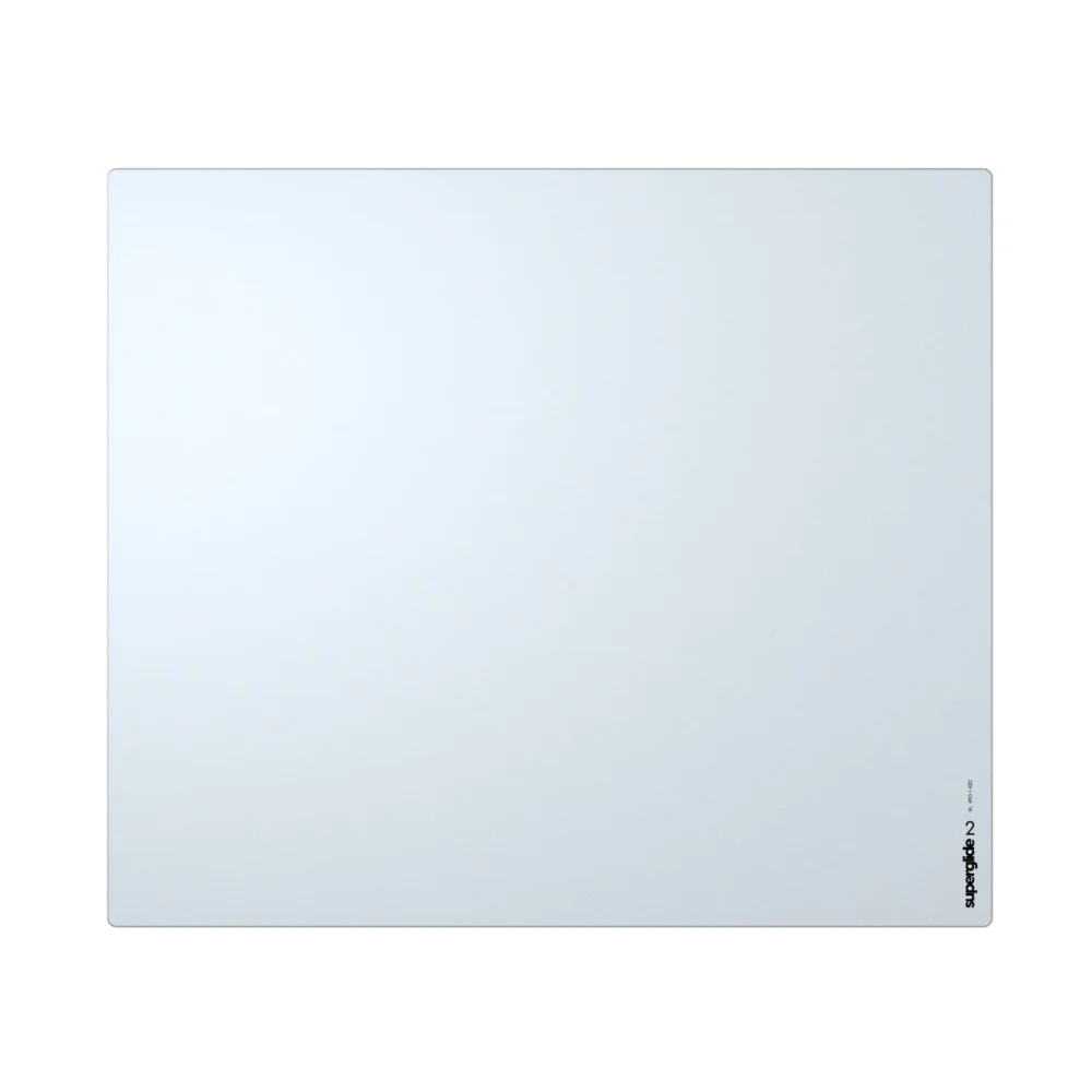 Superglide професионален стъклен геймърски пад за мишка Gaming Glass Mousepad Superglide Pad v2 XL White - 490 x 420