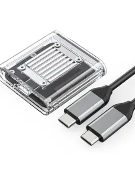 Orico външна кутия за диск Storage - Case - M.2 2230 NVMe - TC20-M2-10G-GY-BP - 10Gbps