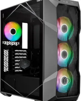 Alternative view of Кутия за компютър Cooler Master TD500 Max + 850W Gold, 360 AIO Cooler