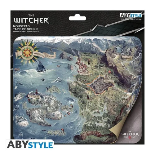 Alternative view of Геймърски пад ABYSTYLE THE WITCHER - World map