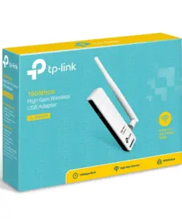 АДАПТЕР TP-LINK WN722N – USB 2.0 – 802.11b/g/n- PN TPLWN722N
