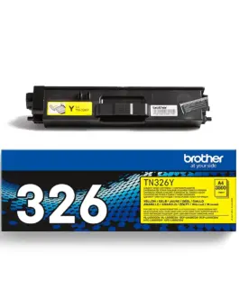 КАСЕТА ЗА BROTHER HL L8250CDN/L8350CDW/MFC L8650CDW/L8850CDW/DCP L8400CDN/L8450CDW - Yellow - PN TN326Y