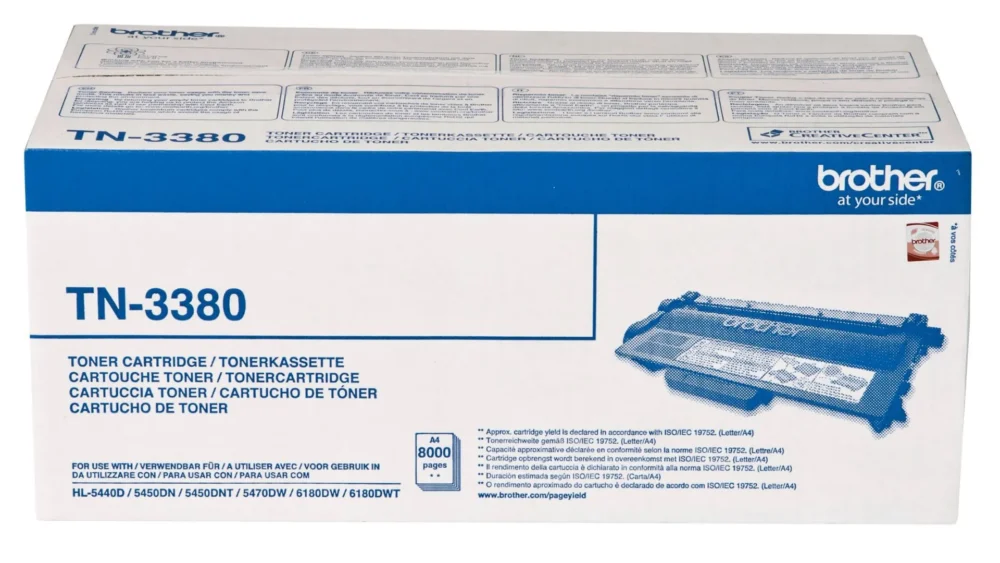 КАСЕТА ЗА BROTHER HL 5440D/5450DN/5470DW/6180DW/DCP 8250DN/MFC 8510DN/8520DN/8950DW - Black - PN TN3380