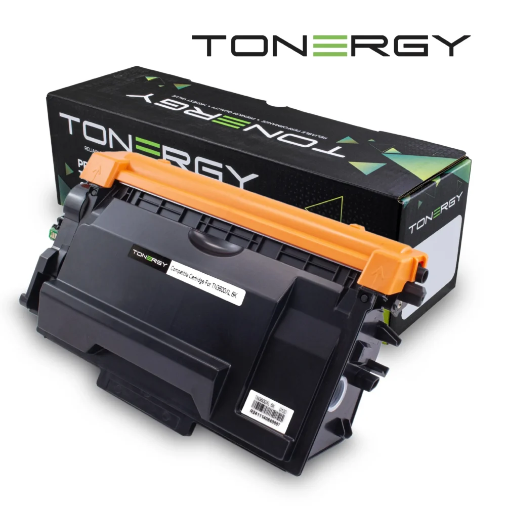 Tonergy съвместима Тонер Касета Compatible Toner Cartridge BROTHER TN-3600XL Black High Capacity