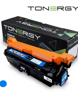 Tonergy съвместима Тонер Касета Compatible Toner Cartridge HP 504A CE251A CANON 2644B002AA CRG-723 Cyan