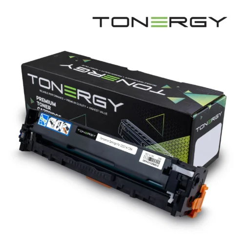Tonergy съвместима Тонер Касета Compatible Toner Cartridge HP 128A CE321A Cyan Standard Capacity