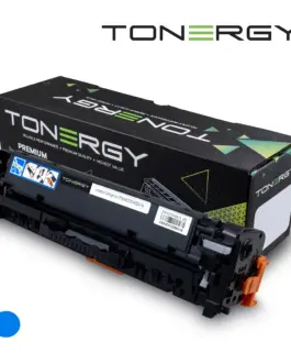 Tonergy съвместима Тонер Касета Compatible Toner Cartridge HP 312A 304A 305A CF381A/CC531A/CE411A Cyan Standard Capacity