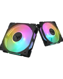 Alternative view of Комплект Вентилатори 3в1 ASUS TUF GAMING TR120 ARGB Reverse Black