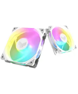 Alternative view of Комплект Вентилатори 3в1 ASUS TUF GAMING TR120 ARGB Reverse WHITE EDITION