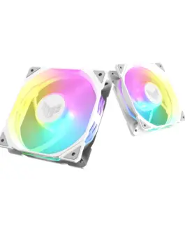 Alternative view of Комплект Вентилатори 3в1 ASUS TUF GAMING TR120 ARGB Reverse WHITE EDITION