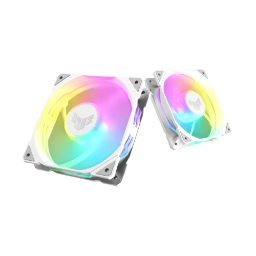 Alternative view of Комплект Вентилатори 3в1 ASUS TUF GAMING TR120 ARGB Reverse WHITE EDITION