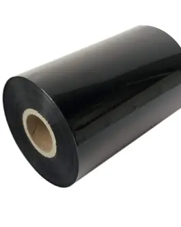 ТЕРМОТРАНСФЕРНА ЛЕНТА - 102 mm x 600 m - РОЛКА 254 мм - WAX/RESIN - BLACK - OUTLET - PN 7189 -