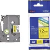 ЛЕНТА ЗА ЕТИКЕТНИ ПРИНТЕРИ BROTHER ТИП TZ - 12 mm x 800 m - BLACK ON YELLOW TAPE - PN TZE631