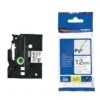 ЛЕНТА ЗА ЕТИКЕТНИ ПРИНТЕРИ BROTHER ТИП TZE FLEXI - 12 mm x 8 m - BLACK ON WHITE FLEXIBLE ID - PN TZEFX231