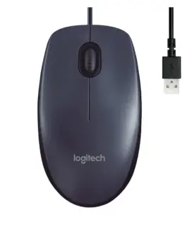 Alternative view of МИШКА LOGITECH B100 - Жична - Black - PN 910-003357