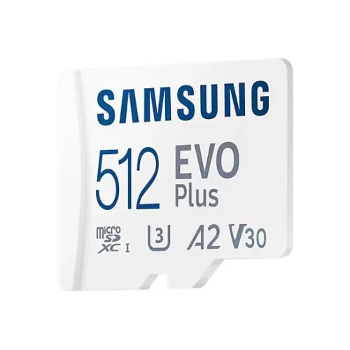 Alternative view of Карта памет Samsung EVO Plus, microSDXC, UHS-I, 512GB, Адаптер