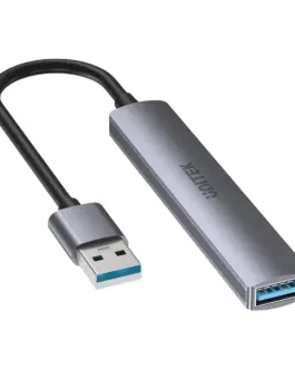 Alternative view of Unitek хъб USB3.0/2.0 HUB 4 port uHUB Q4 - USB-A input - USB3.0 x 1, USB2.0 x 3 - H1208A