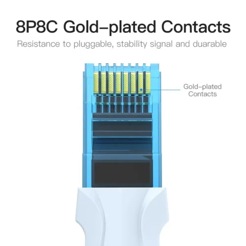 Alternative view of Vention Кабел LAN UTP Cat5e Patch Cable - 15M Blue - VAP-A10-S1500