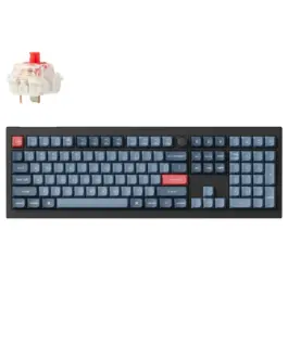 Механична клавиатура Keychron V6 MAX QMK Carbon Black - Wireless Full-Size