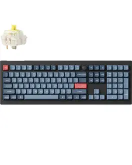 Механична клавиатура Keychron V6 MAX QMK Carbon Black - Wireless Full-Size