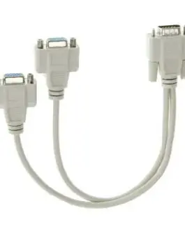 VCom Сплитер VGA splitter HD15 M - 2xHD15 F - CG021-0.2m