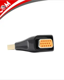 VCom адаптер Adapter DisplayPort DP M / VGA F Gold plated - CA333