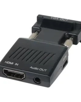 VCom адаптер Adapter HDMI F / VGA M with Audio - CA336A