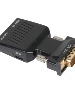 Alternative view of VCom адаптер Adapter HDMI F / VGA M with Audio - CA336A