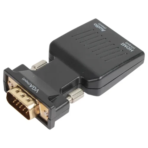 Alternative view of VCom адаптер Adapter VGA M / HDMI F with Audio - CA337A