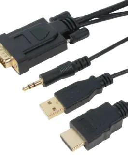 VCom кабел HDMI M / VGA M - CG598A-1.8m
