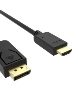 VCom Кабел Display Port M / HDMI M - 4K 60Hz - CG609-1.8m