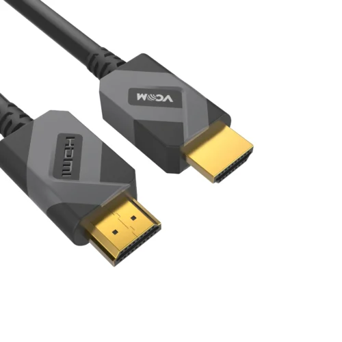 VCom Кабел HDMI v2.1 M / M 2.0m  - 8K Dolby Vision HDR Black/Grey - CG805-2.0m