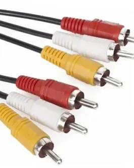 VCom кабел RCA 3x M / RCA 3x M - CV033-1.8m