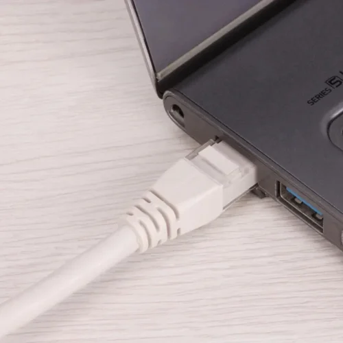 Alternative view of VCom Кабел LAN UTP Cat6 Patch Cable - NP612B-0.5m
