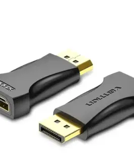 Vention адаптер Adapter DisplayPort M / HDMI F - 4K Black - HBPB0